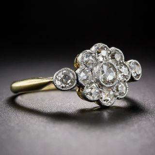 Antique Diamond Cluster Ring