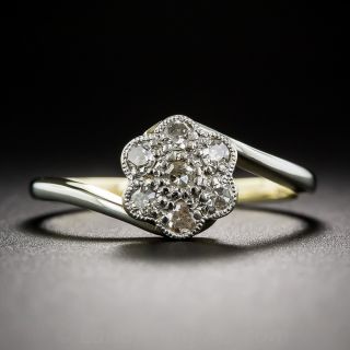Antique Diamond Cluster Ring