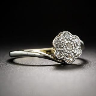 Antique Diamond Cluster Ring