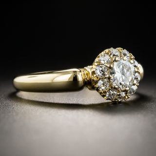 Antique Diamond Cluster Ring - Size 9 1/4