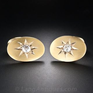 Antique Diamond Cufflinks