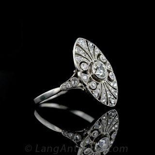 Antique Diamond Dinner Ring