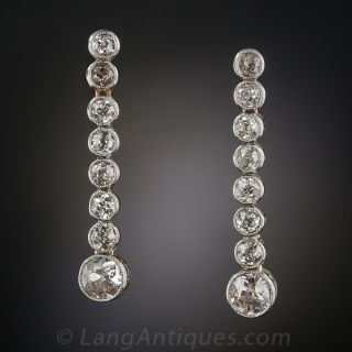 Antique  Diamond Ear Drops