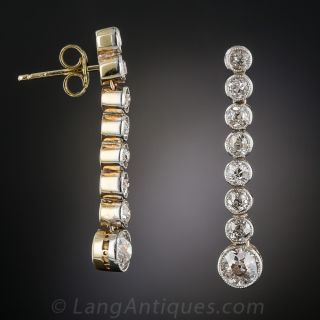 Antique  Diamond Ear Drops