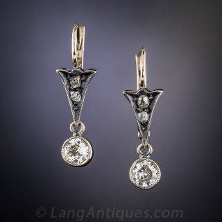 Antique Diamond Earrings