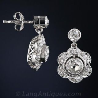 Antique Diamond Earrings