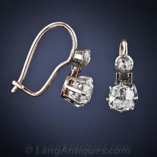 Antique Diamond Earrings