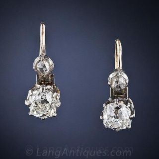 Antique Diamond Earrings