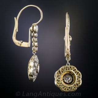 Antique Diamond Earrings