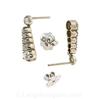 Antique Diamond Earrings