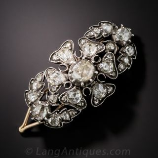 Antique Diamond Hair Barrette