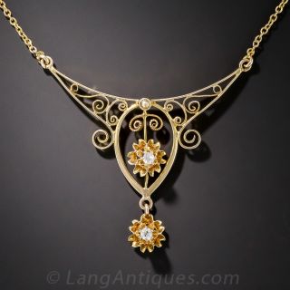 Antique Diamond Necklace