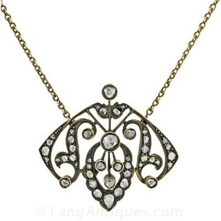 Antique Diamond Necklace