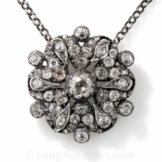 Antique Diamond Pendant