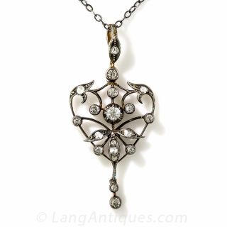 Antique Diamond Pendant