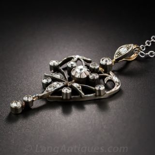 Antique Diamond Pendant