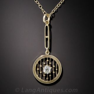 Antique Diamond Pendant