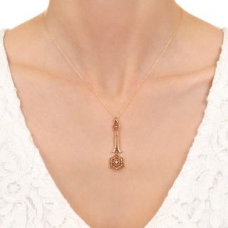 Antique Diamond Pendant, Circa 1900