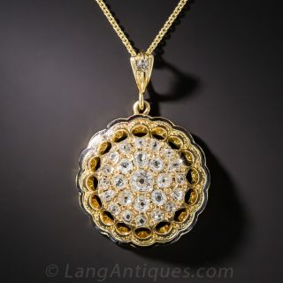 Antique Diamond Pendant
