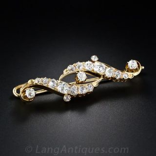 Antique Diamond Pin