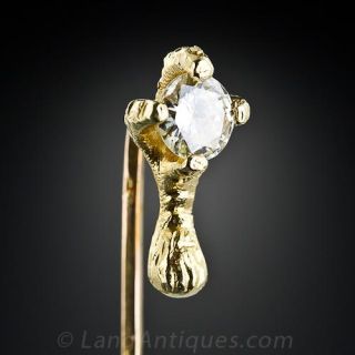 Antique Diamond Stick Pin