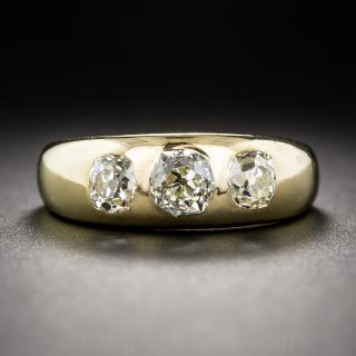 Antique Diamond Three Stone Ring