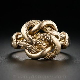 Antique Double Knot Ring