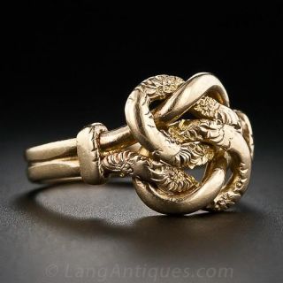 Antique Double Knot Ring