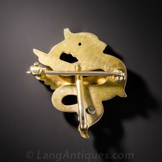 Antique Dragon Pin  