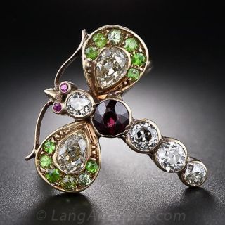 Antique Dragonfly Ring