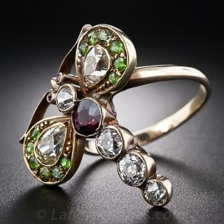 Antique Dragonfly Ring