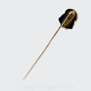 Antique Enamelled Arab Stickpin
