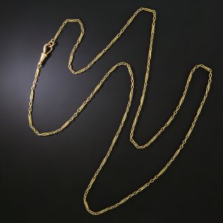 Antique English 30 Inch Chain - 2