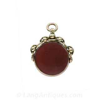 Antique English Watch Fob Main View
