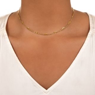 Antique Fancy Link Chain