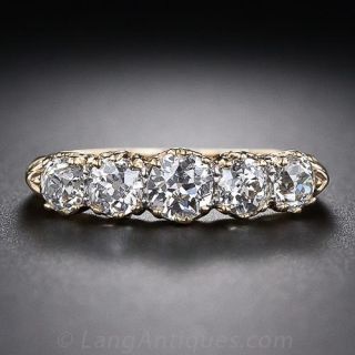 Antique Five-Stone Diamond Ring