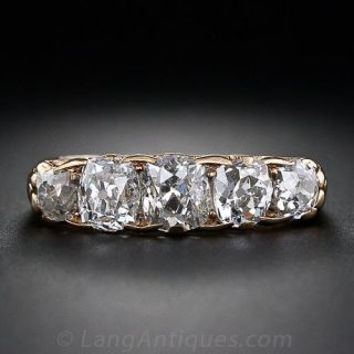 Antique Five-Stone Diamond Ring