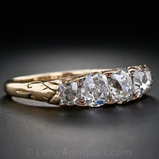 Antique Five-Stone Diamond Ring