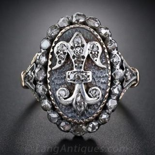 Antique Fleur-de-Lis Ring