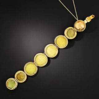 Antique Folding Ball Locket, Circa 1900