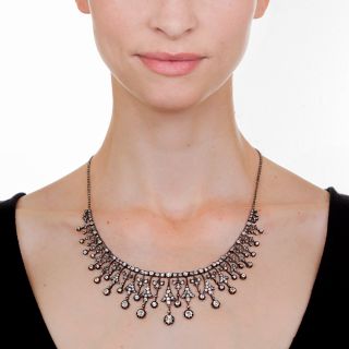 Antique French Diamond Necklace