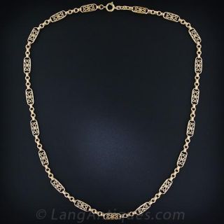 Antique French Neckchain