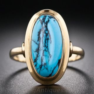 Antique French Turquiose Ring