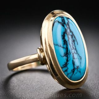 Antique French Turquiose Ring