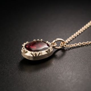Antique Garnet Pendant