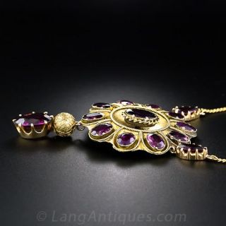 Antique Garnet Necklace