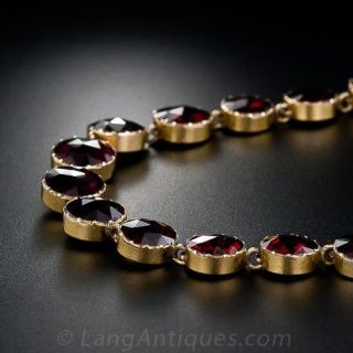 Antique Garnet Necklace
