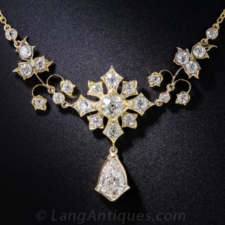 Antique Gold and Diamond Necklace