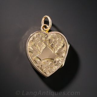Antique Heart Locket