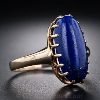 Antique Lapis Lazuli Ring